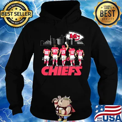 Kansas city chiefs football players signatures city s Hoodie