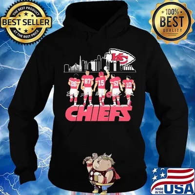Kansas city chiefs football players signatures s Hoodie