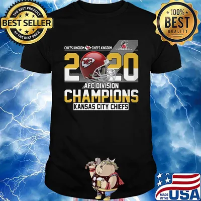 Kansas city chiefs kingdom 2020 afc division champions shirt