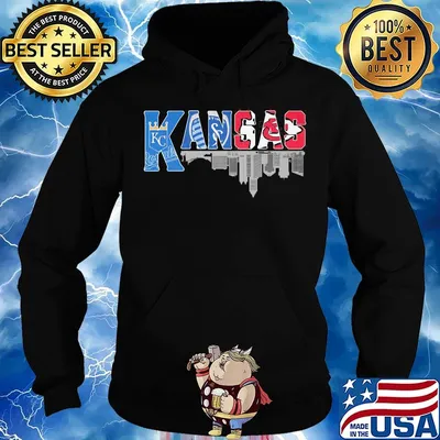 Kansas city royals and kansas city chiefs football logo city s Hoodie