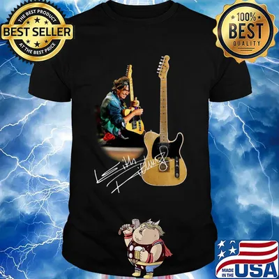 Keith richards playing guitar signatures shirt