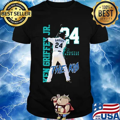 Ken griffey jr 24 seattle mariners the kid shirt