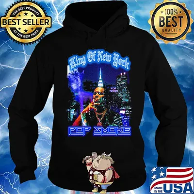 King of new york pop smoke s Hoodie