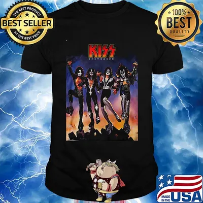 Kiss destroyer album song shirt