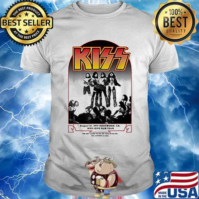 Kiss love now tour 1973 shirt