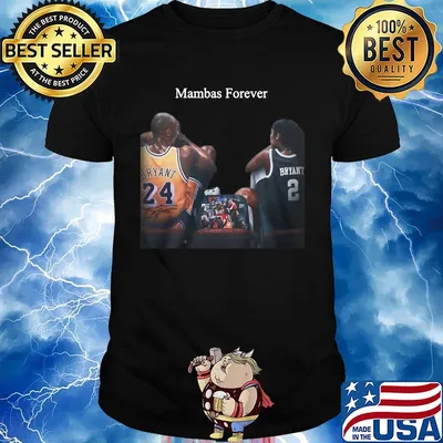 Kobe bryant and daughter mambas forever shirt