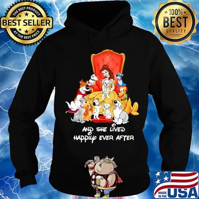 Lady and the tramp and she lived happily ever after s Hoodie