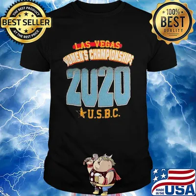 Las vegas women's championships 2020 usbc shirt