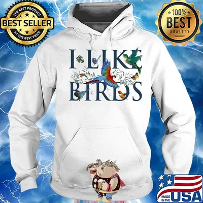 Leaf i like birds s Hoodie
