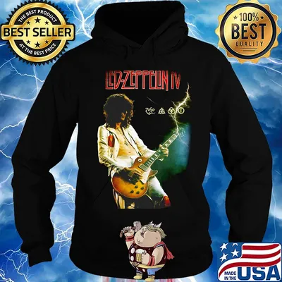 Led zeppelin john bonham playing guitar s Hoodie
