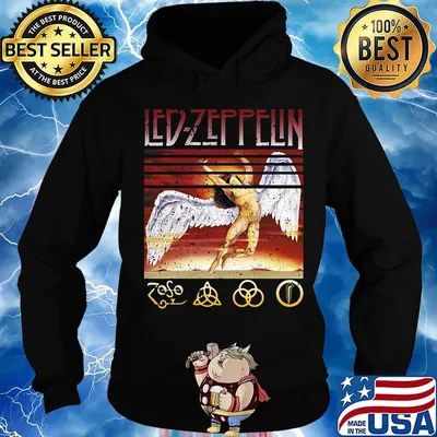 Led zeppelin swan song vintage retro s Hoodie