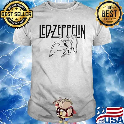 Led zeppelin swan song wings shirt