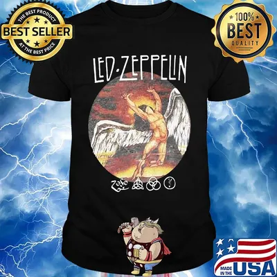 Led zeppelin wings vintage shirt
