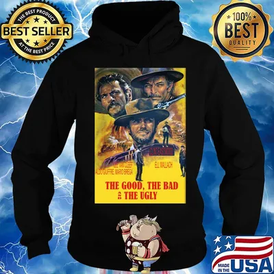 Lee van cleef aldo giuffre mario breage eli wallach the good the bad and the ugly s Hoodie