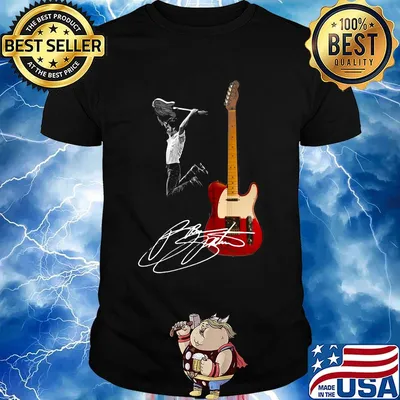 Legend bruce-springsteen guitar signature shirt