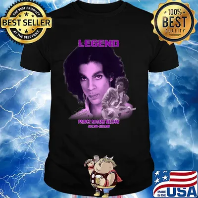 Legend prince rogers nelson guitar shirt