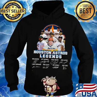 Legends houston astros baseball team players signatures s Hoodie