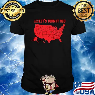 Let's turn it red American shirt