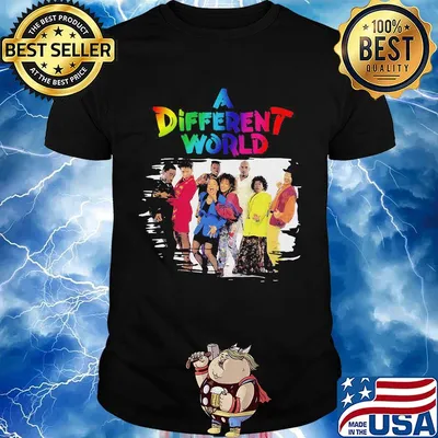 Lgbt a different world characters shirt