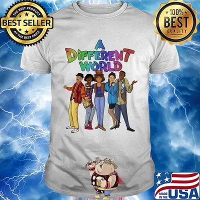 Lgbt a different world shirt