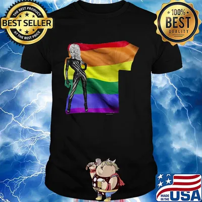 Lgbt flag rainbow lady gaga shirt