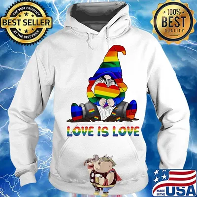 Lgbt gnomes love is love s Hoodie