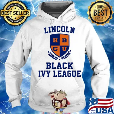 Lincoln hbcu black ivy league logo s Hoodie