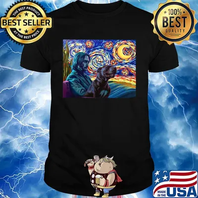 Linkin park and pitbull starry night shirt