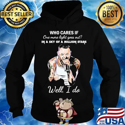Linkin park who cares if one more light goes out in a sky of a million stars well i do s Hoodie