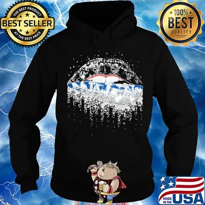Lips los angeles raiders and los angeles dodgers s Hoodie