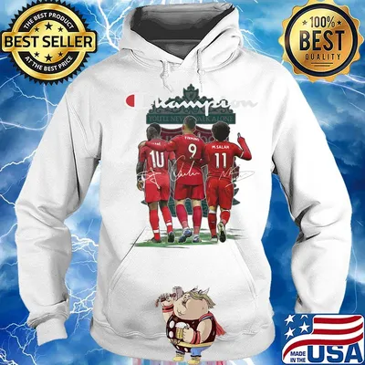 Liverpool fc champions signatures s Hoodie