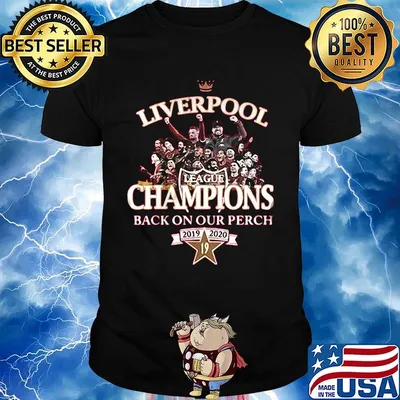 Liverpool fc league champions back on our perch 2019 2020 shirt