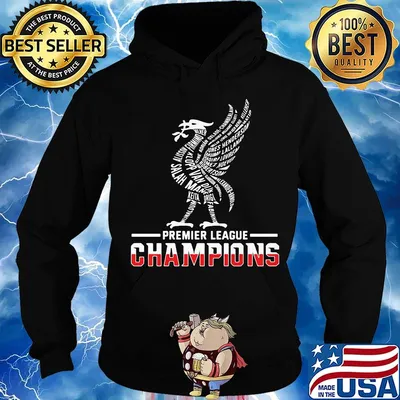 Liverpool fc premier league champions logo s Hoodie