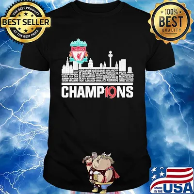 Liverpool football club logo champions city shirt