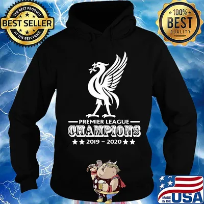 Liverpool football club premier league champions 2019 2020 stars s Hoodie