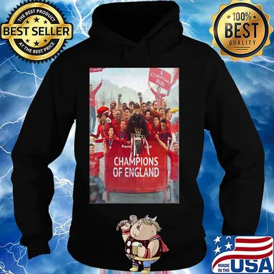 Liverpool football club premier league champions of england s Hoodie
