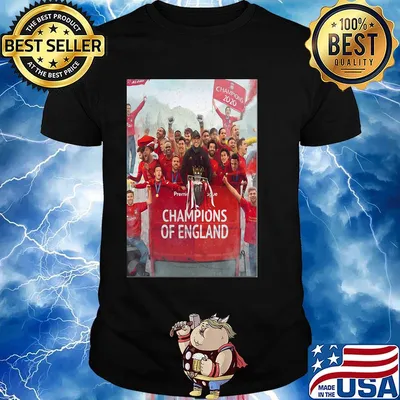 Liverpool football club premier league champions of england shirt