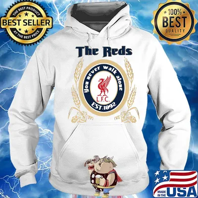 Liverpool football club the reds you never walk alone est 1892 s Hoodie