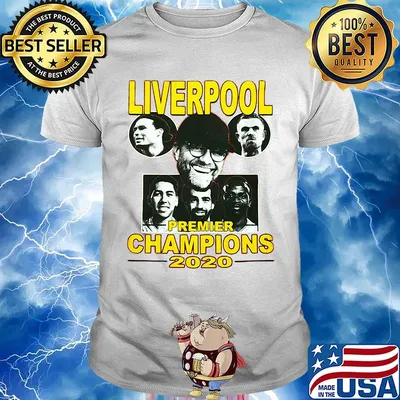 Liverpool premier league champions 2020 players shirt