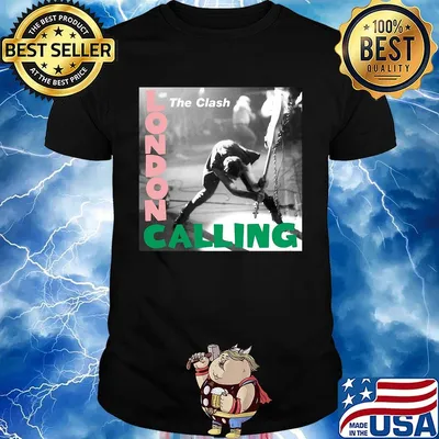 London calling the clash shirt