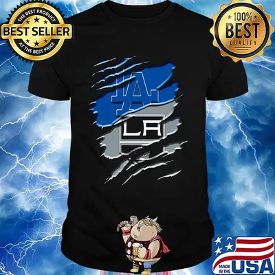 Los angeles dodgers and los angeles raiders shirt