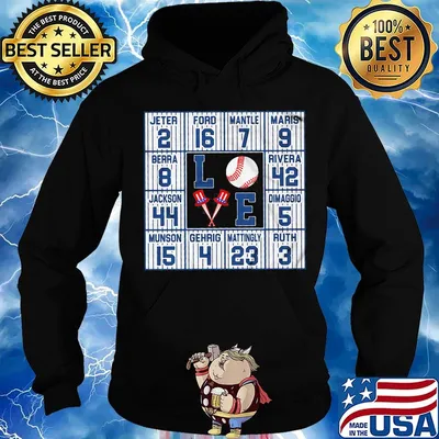 Love baseball america 4th of july independence day s Hoodie