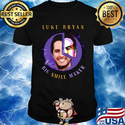 Luke bryan big smile maker shirt