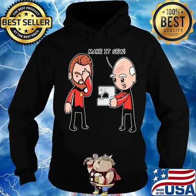 Make it sewing 2 men s Hoodie