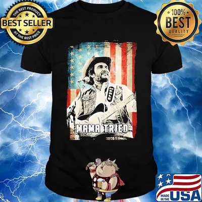 Mama tried playing guitar american flag independence day shirt