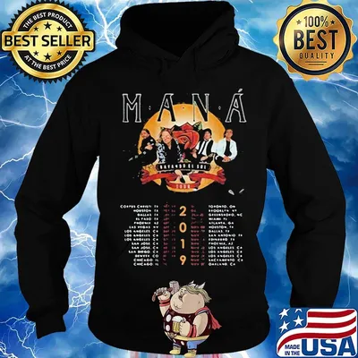 Mana band batado el tour 2019 s Hoodie