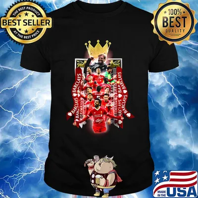 Manchester LIV champion Barclays king man signature shirt