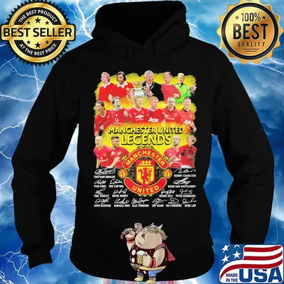 Manchester united legends players signatures s Hoodie