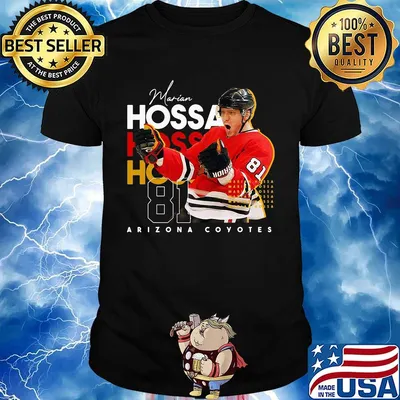 Marian hossa 69 arizona ice hockey winger shirt