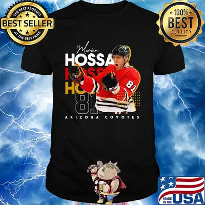 Marian hossa 81 arizona coyotes hockey nhl shirt